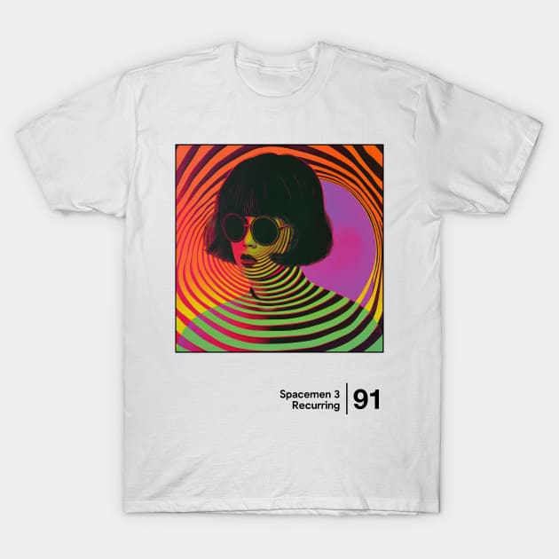 Spacemen 3 - Minimal Style Graphic Design Artwork T-Shirt by saudade